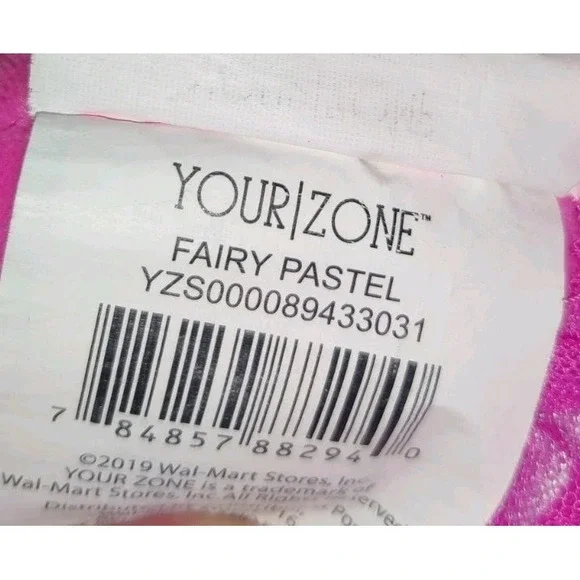 Your Zone Kids 21" Plush Figural Fairy Blonde Hair Pink Dress Stuffed Animal - Picture 4 of 4